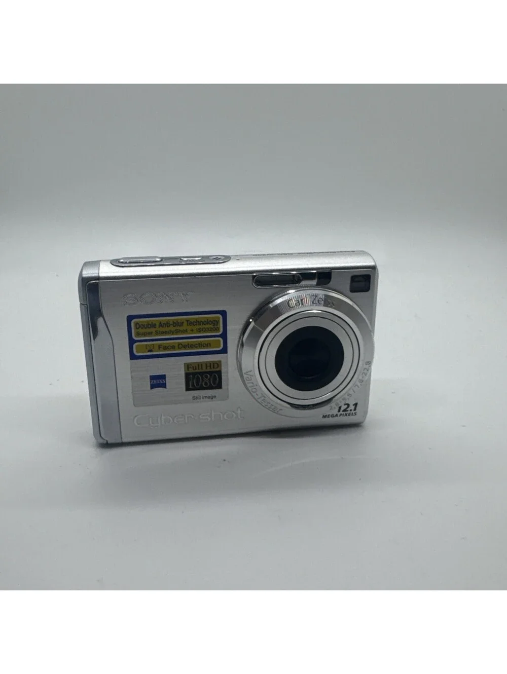 Sony CyberShot DSC-W200 Digital Camera Silver 12.1MP Parts Repair